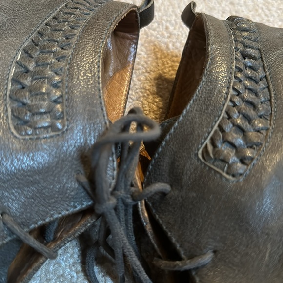 Italian leather vintage unisex Vero Cuoio dress shoes - size 38 - lace up oxford - Picture 5 of 10
